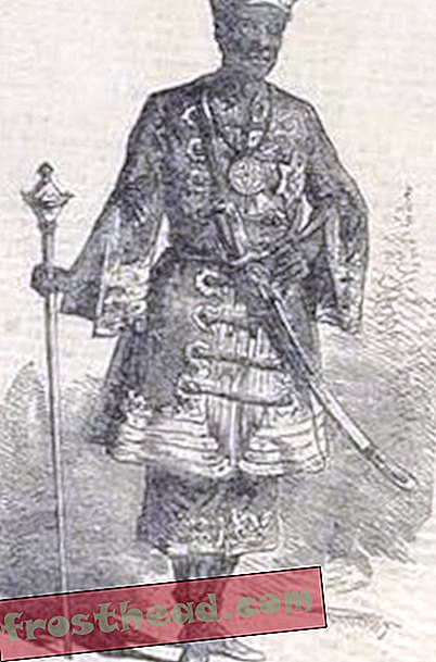 Gezo király, aki a női test körét 600 nőről 6 000-re bővítette.