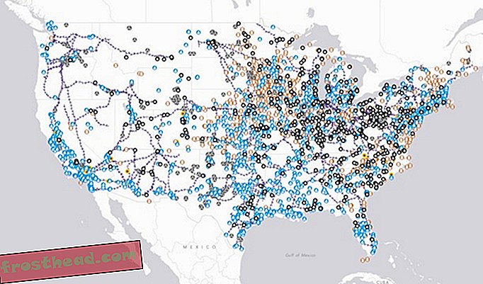 Περιηγηθείτε στην ενεργειακή υποδομή της χώρας μέσω ενός νέου διαδραστικού χάρτη