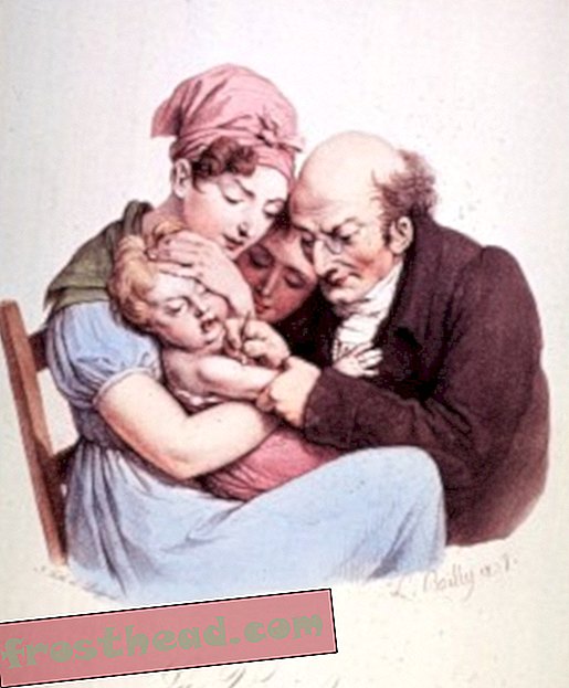La Vaccine, 1827 (courtesy of the National Library of Medicine)