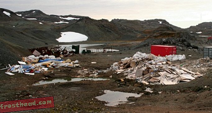 Papirkurven truer det skrøbelige antarktiske miljø