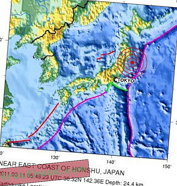 המדע שמאחורי רעידת האדמה היפנית