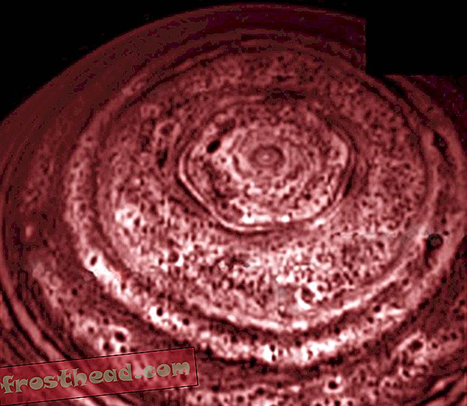 articles, blogs, science surprenante, science, espace - Hexagone polaire de Saturne