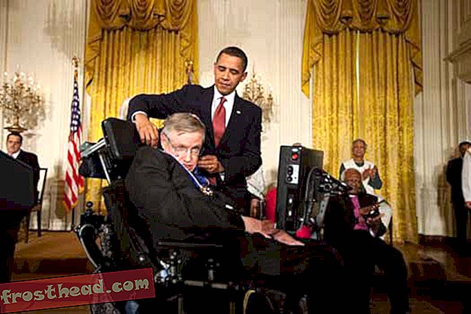 Uma honra e uma festa para Stephen Hawking