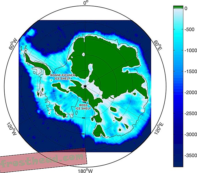 статии, блогове, изненадваща наука, наука, нашата планета - Топящата се Антарктида може да донесе подводен Смитсониан
