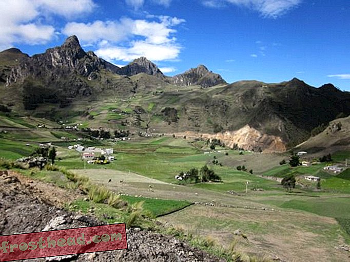 Τα κρύα, ξηρά βουνά νοτιοδυτικά του Κίτο