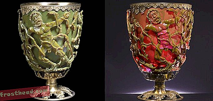 Този чаша от 1600 години показва, че римляните са били пионери в нанотехнологиите