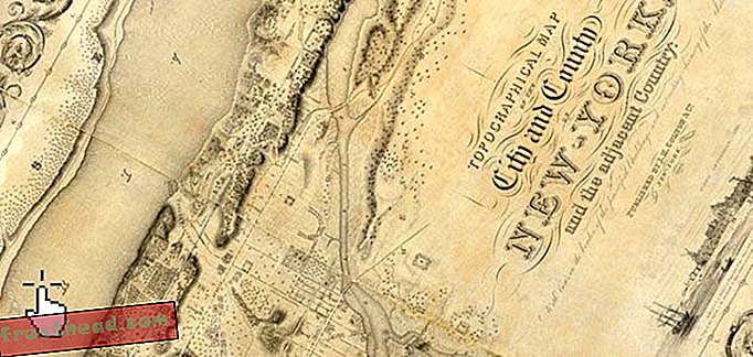 מאמרים, היסטוריה, חדשנות - מפה אינטראקטיבית זו משווה את עיר ניו יורק משנת 1836 להיום