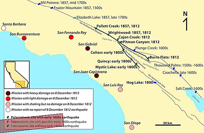 articles, histoire, science, notre planète - San Andreas a pu aider à déclencher un tremblement de terre historique