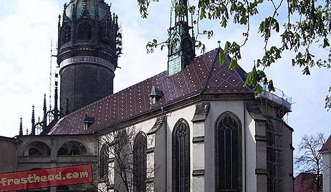 Schlosskirche v Wittenbergu.