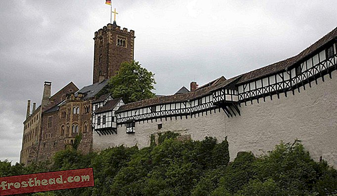 Castelul Wartburg din Eisenach.