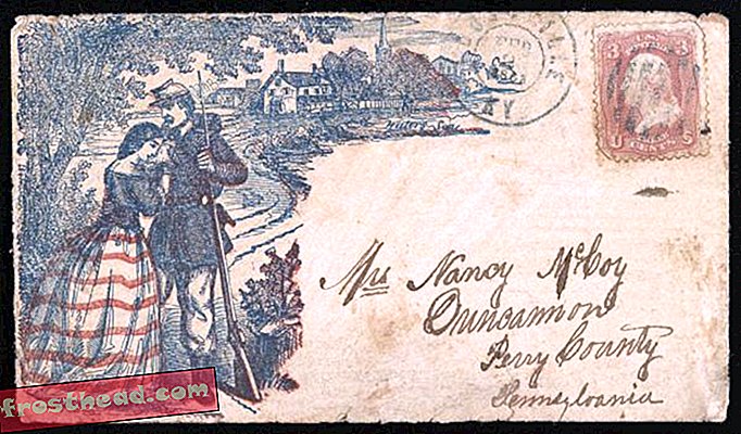 Wie der Bürgerkrieg den Amerikanern die Kunst des Briefschreibens beibrachte