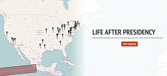 Ova interaktivna mapa prikazuje živote bivših predsjednika