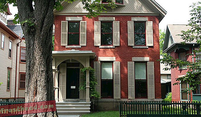 Un ippocastano fuori dalla casa di Susan B. Anthony a Rochester, New York, è l'ultimo testimone vivente della vita della suffragetta.