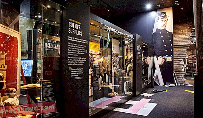 Het nieuwe museum combineert de indrukwekkende collecties van het voormalige Museum van de Confederatie met de historische locatie van het voormalige Burgeroorlogcentrum