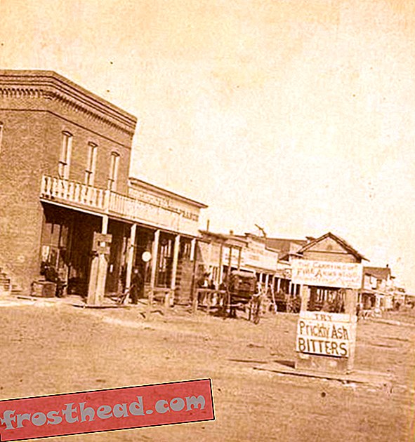Уличная сцена, Dodge City, Канзас