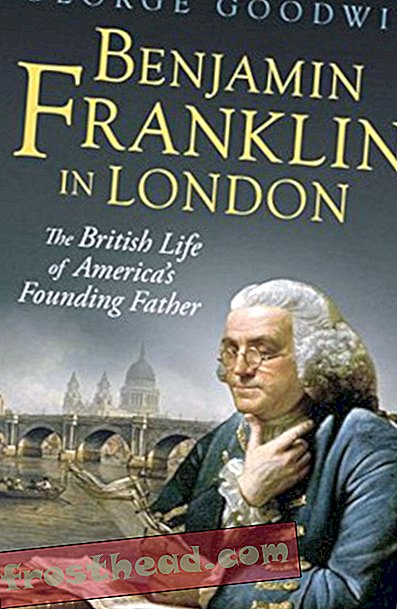 בן פרנקלין היה מהפכני אחד החמישי, אינטלקטואלי בן ארבעה חמישים בלונדון