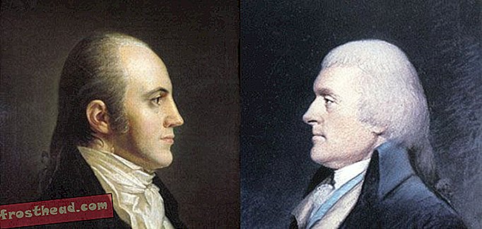 Thomas Jefferson, Aaron Burr et l'élection de 1800