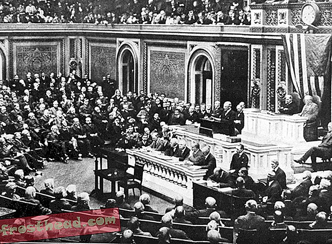 Kako je ratni govor Woodrowa Wilsona prema Kongresu promijenio njega - i naciju