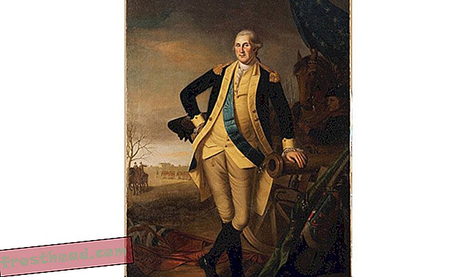 Peale a pictat această lucrare simbolică pentru a comemora victoriile Washingtonului la Trenton și Princeton. El a făcut o serie de replici, dintre care majoritatea sunt de lungime întreagă și prezintă Princeton în fundal.