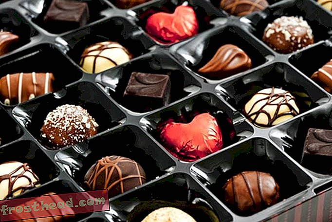 Valentýnské čokolády