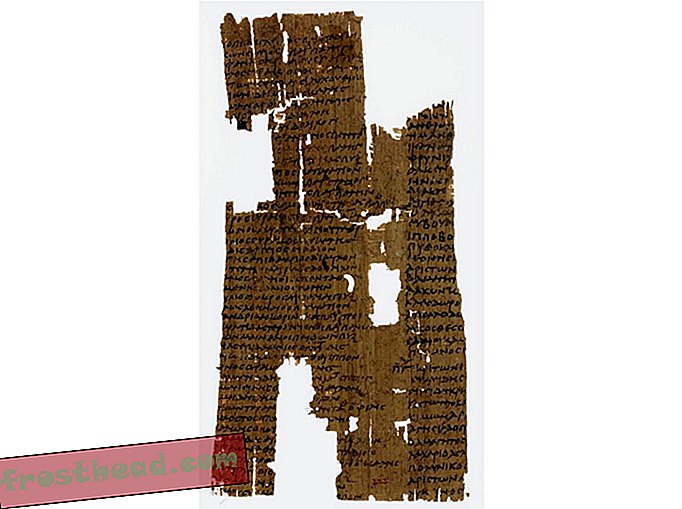 Ancienne liste sur papyrus
