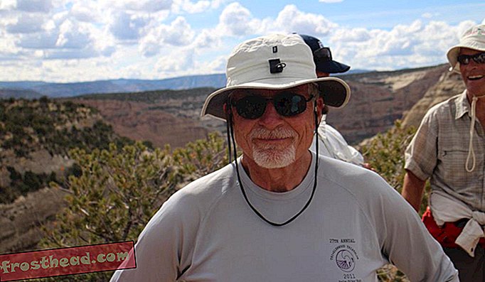 Ерик Кун, генерален мениджър на района за опазване на водата в река Колорадо, над Ямпа