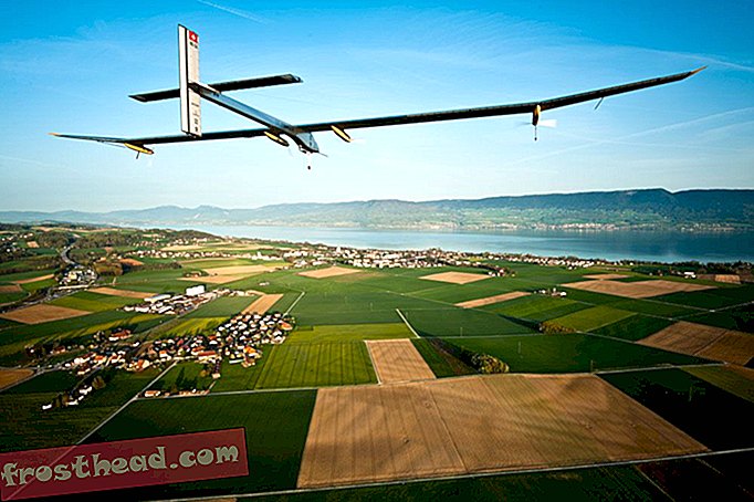 Kan et fly flyve rundt i verden alene på solenergi?