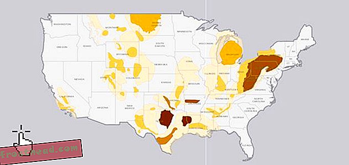 Interactive: cartographie du boom du gaz de schiste