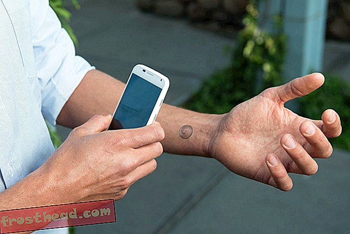 Artikel, Innovation, Technologie - Diese temporäre Tätowierung kann ein Telefon entsperren