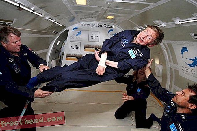 Hawking a gravità zero