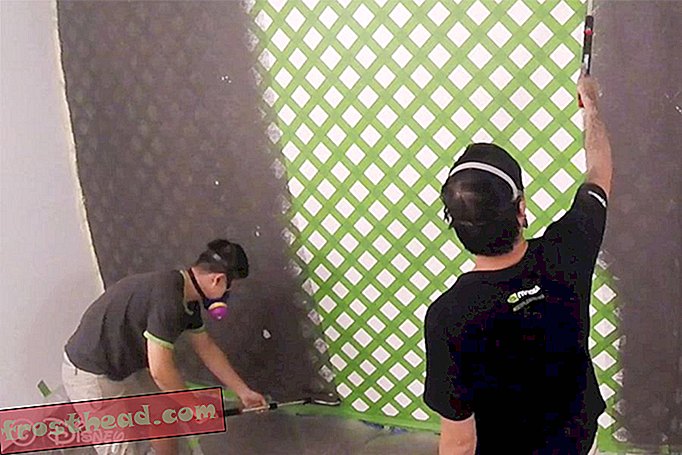Cette peinture conductrice transforme les murs en écrans tactiles géants