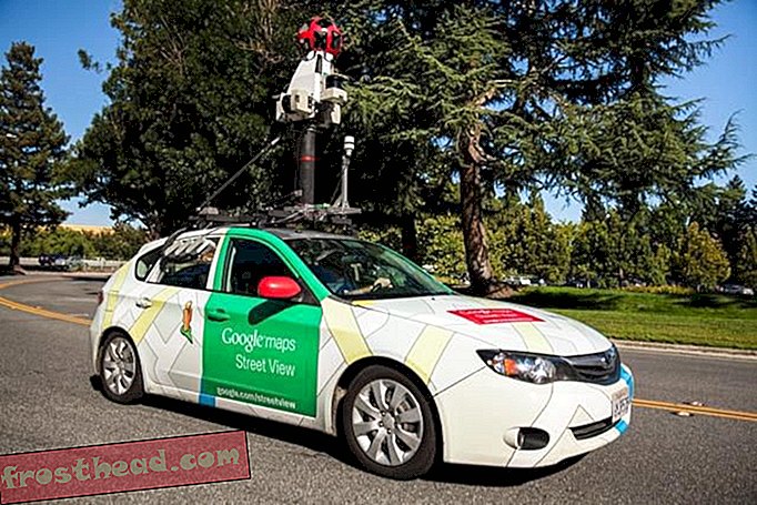 artikler, innovasjon, helse og medisin - Google Street View-biler kartlegger byens luftforurensning