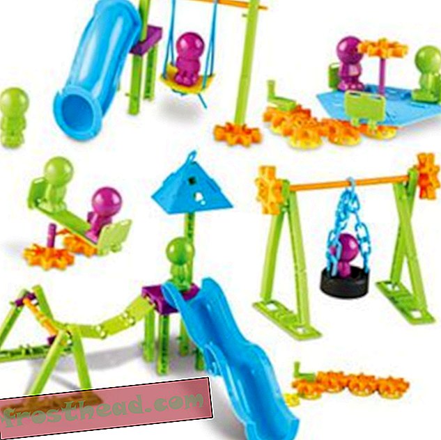 Preview thumbnail for 'Learning Resources Playground Engineering & Design STEM Set, 104 Pieces