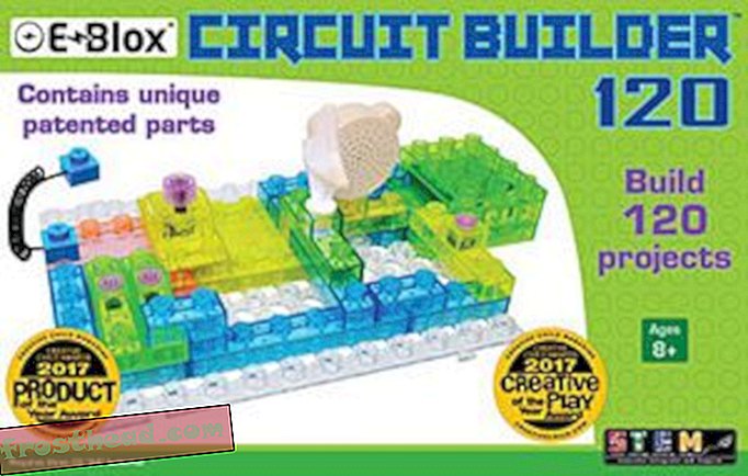 Preview thumbnail for 'E-Blox Circuit Builder 120 Building Set