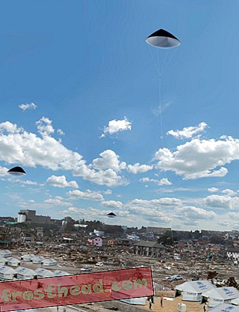 Ein Photovoltaik-Ballon könnte Strom in Katastrophengebiete bringen