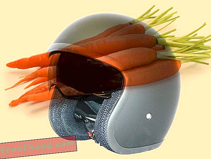 जल्द ही आ रहा है: गाजर से बने हेलमेट