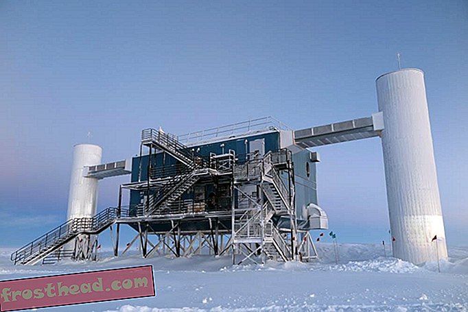 Maart 2015: het IceCube-laboratorium