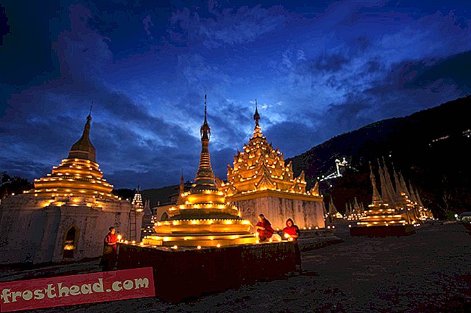 Valokuvat: Burman pyhät sivustot
