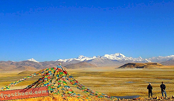 Отпечатъци, открити на древни горещи извори, могат да представляват най-ранното селище на тибетското плато