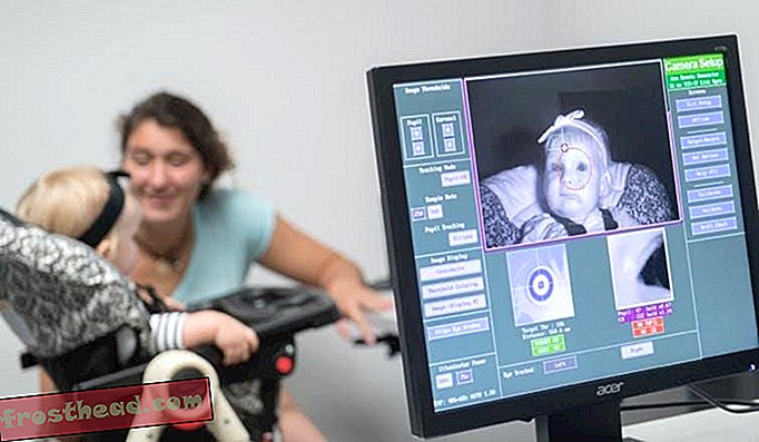 מערכי מעקב עיניים מאפשרים לחוקרים לפקח על מה לתינוקות לשים לב.