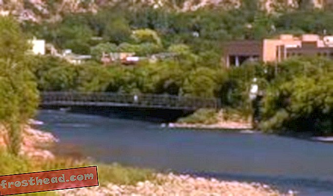 Řeka Colorado běží na sucho