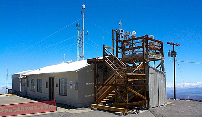 Izvorna građevina opservatorija Mauna Loa, nazvana zgrada Keeling.