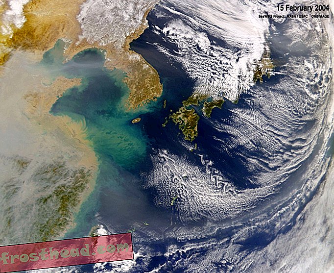 A kínai levegőszennyezés a Csendes-óceánon átterjed az Egyesült Államokba