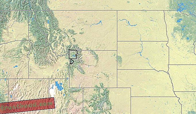 The Big Horn Basin ligt in de Rocky Mountains in het noordwesten van Wyoming