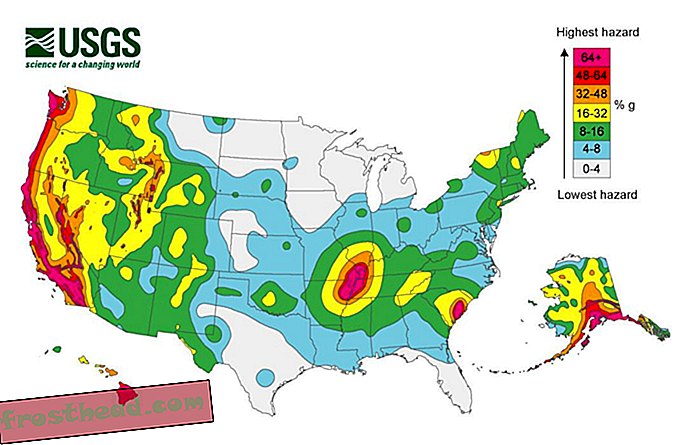 Ameerika Ühendriikide keskosas on endiselt võimalikud suured maavärinad