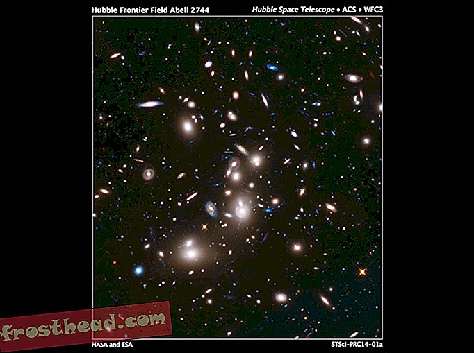 Bidang Hubble Frontier Abell 2744