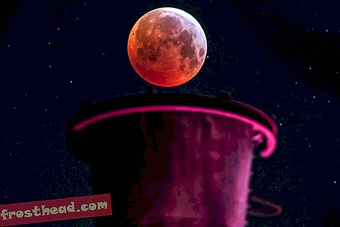 Zehn atemberaubende Fotos der Mondfinsternis des Superblutwolfs