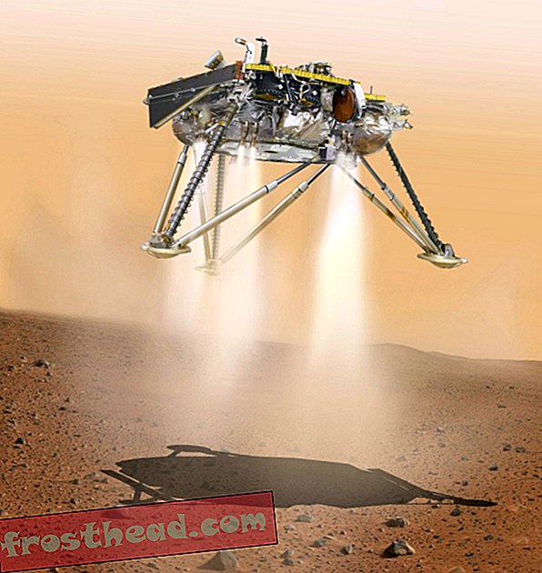 Beobachten Sie, wie die NASA das InSight-Raumschiff auf dem Mars landet