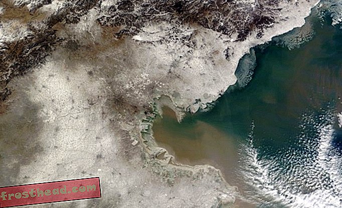 La Chine est tellement enfumée qu'on ne peut même pas voir Beijing de l'espace
