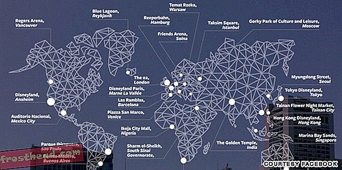 članki, pametne novice, pametne novice, umetnost in kultura, pametna potovanja z novicami - Facebook najbolj priljubljena mesta za prijavo v tem letu vključujejo kraje na Islandiji, v Argentini in Nigeriji
